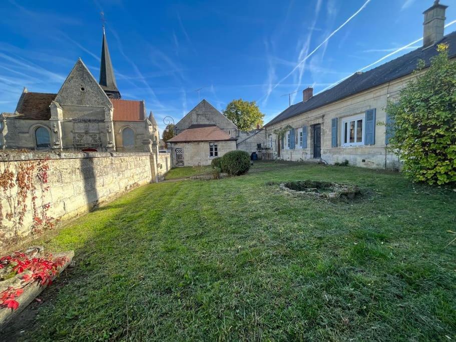 Gite Le Presbytere De Blérancourt מראה חיצוני תמונה